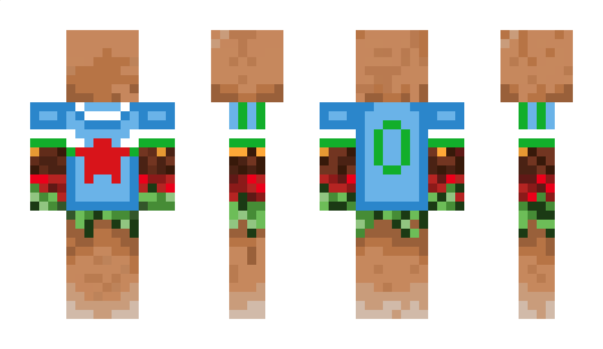 Mansbun Minecraft Skin