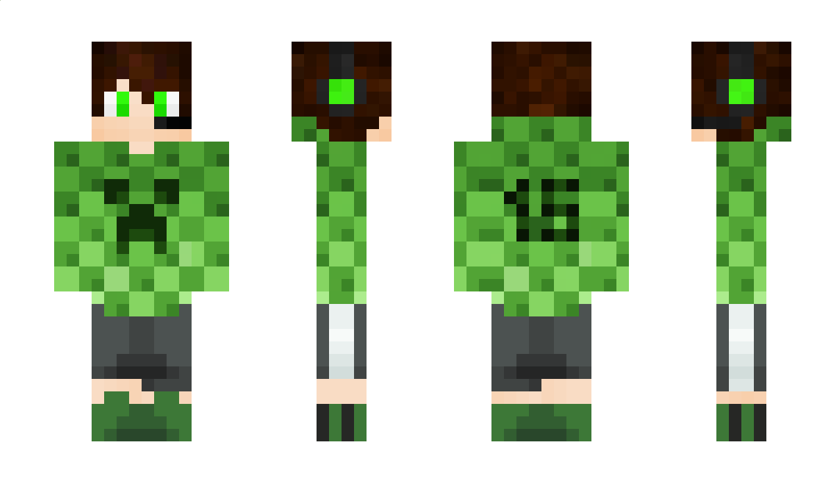 GreenGamerSY Minecraft Skin