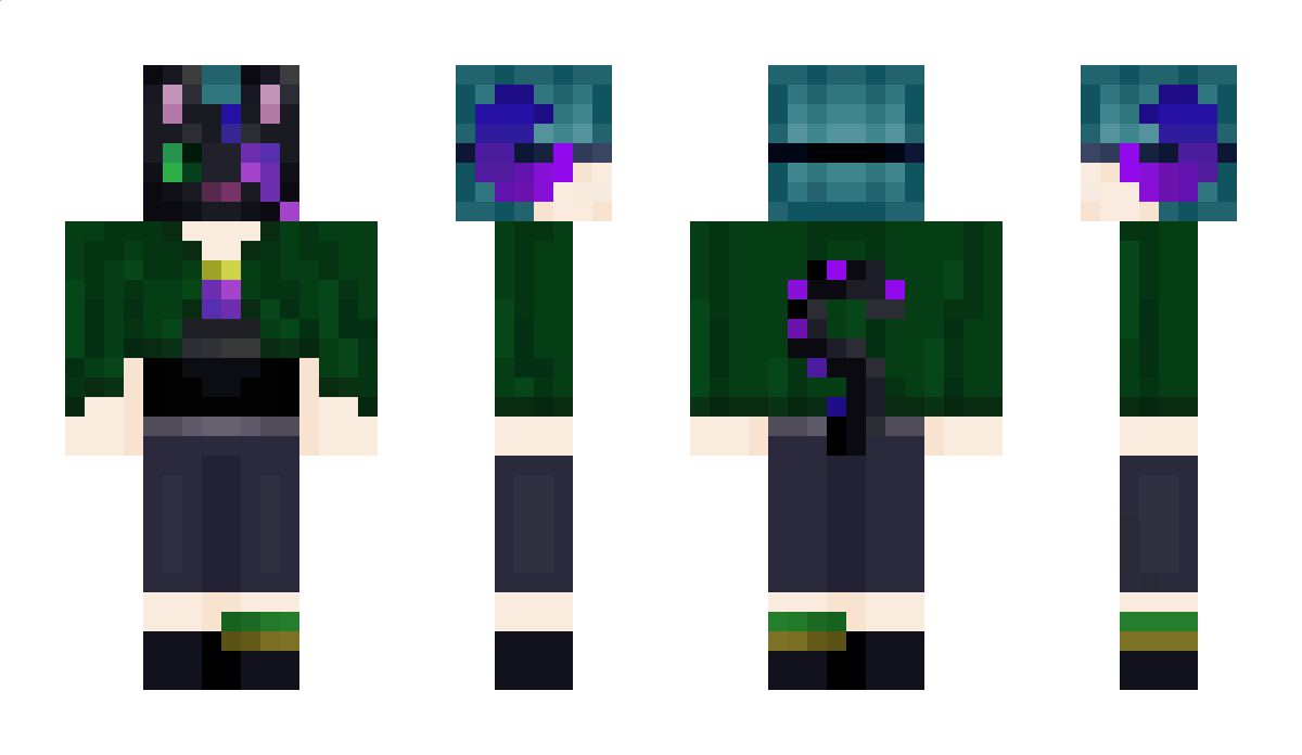 GalaxyWolfZero Minecraft Skin