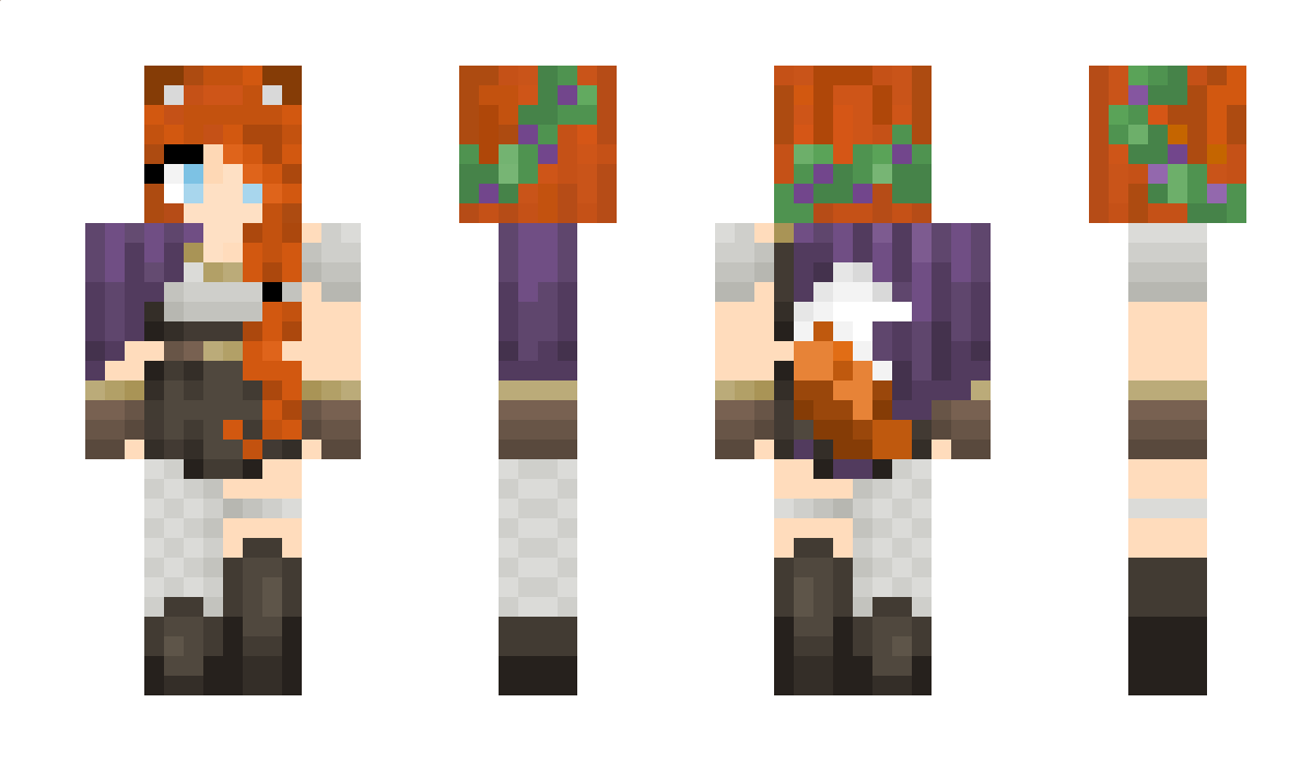 GingerFoxy134 Minecraft Skin