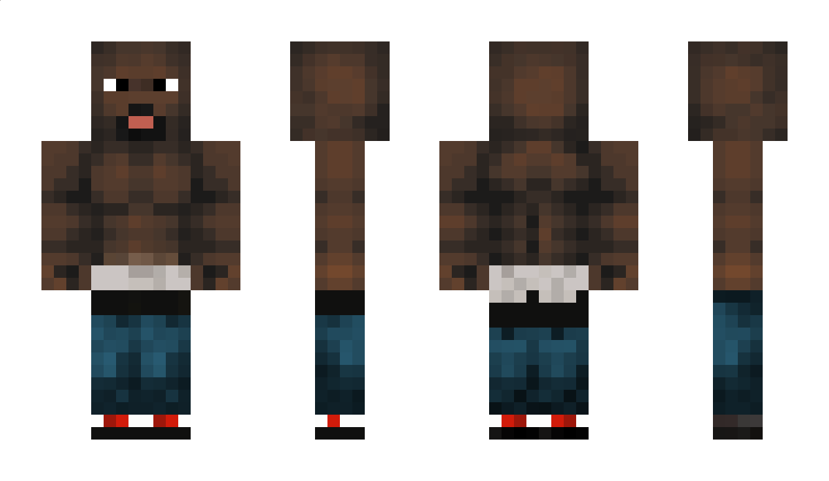 GigaNigga Minecraft Skin