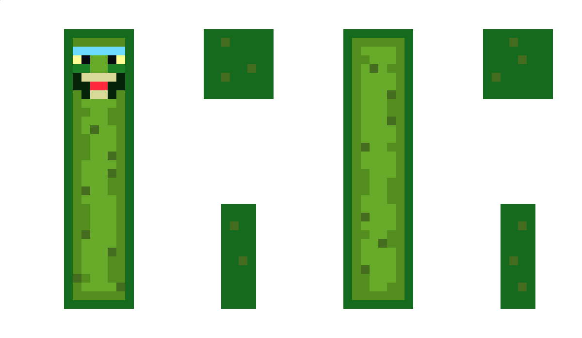 Pickle_Rick Minecraft Skin