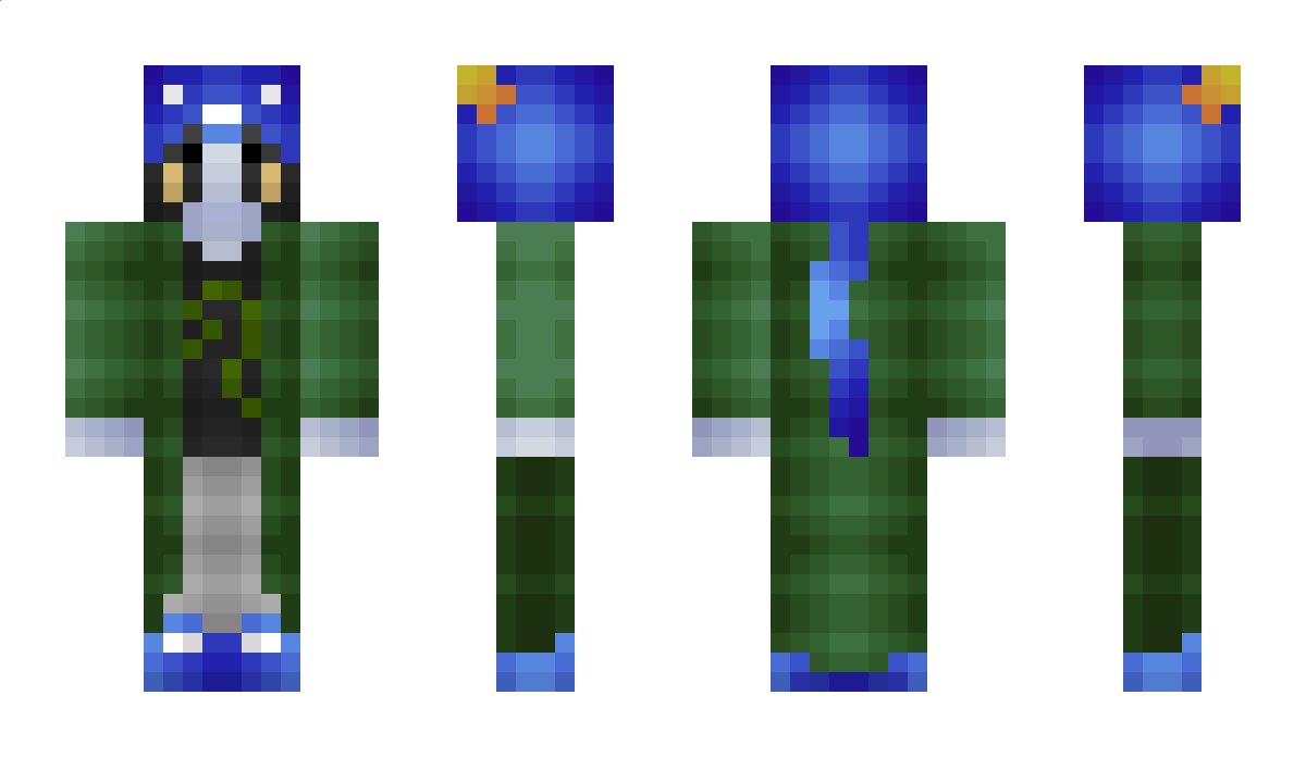 Lukario Minecraft Skin