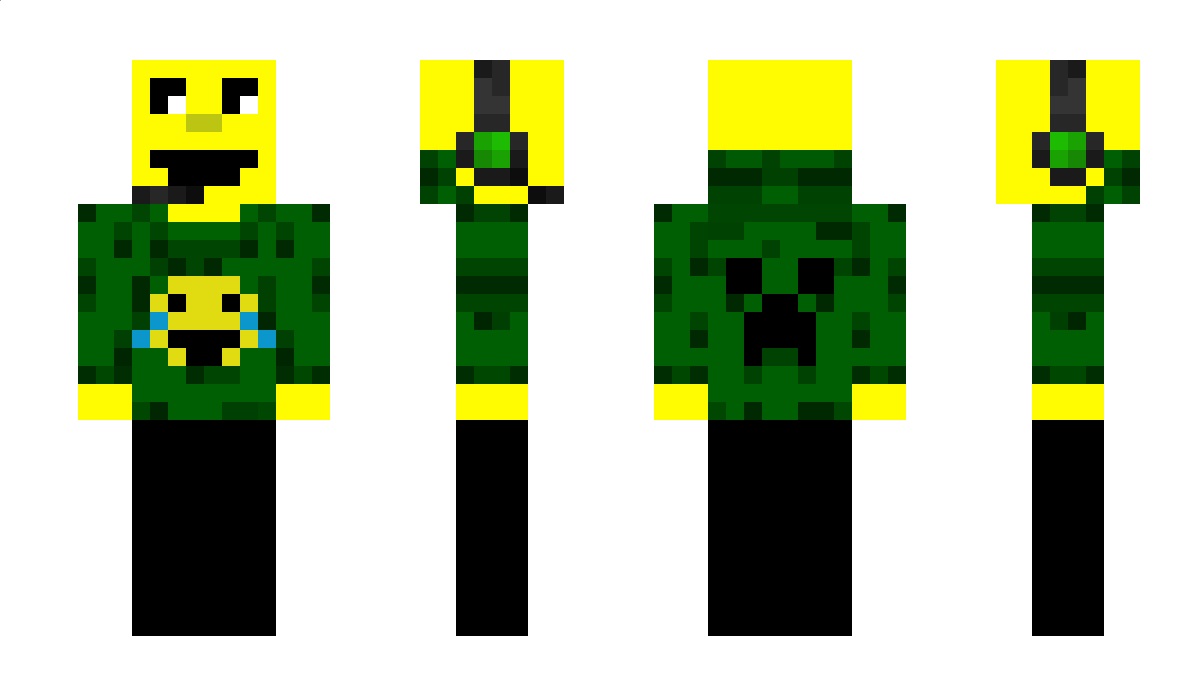 CreeperFunnyHaha Minecraft Skin