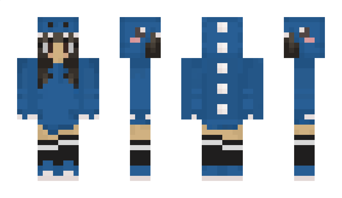 Bluezila Minecraft Skin