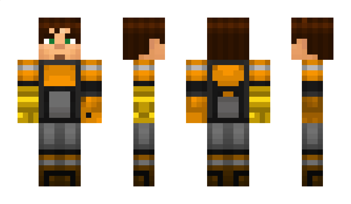 KaiFireNinja2589 Minecraft Skin