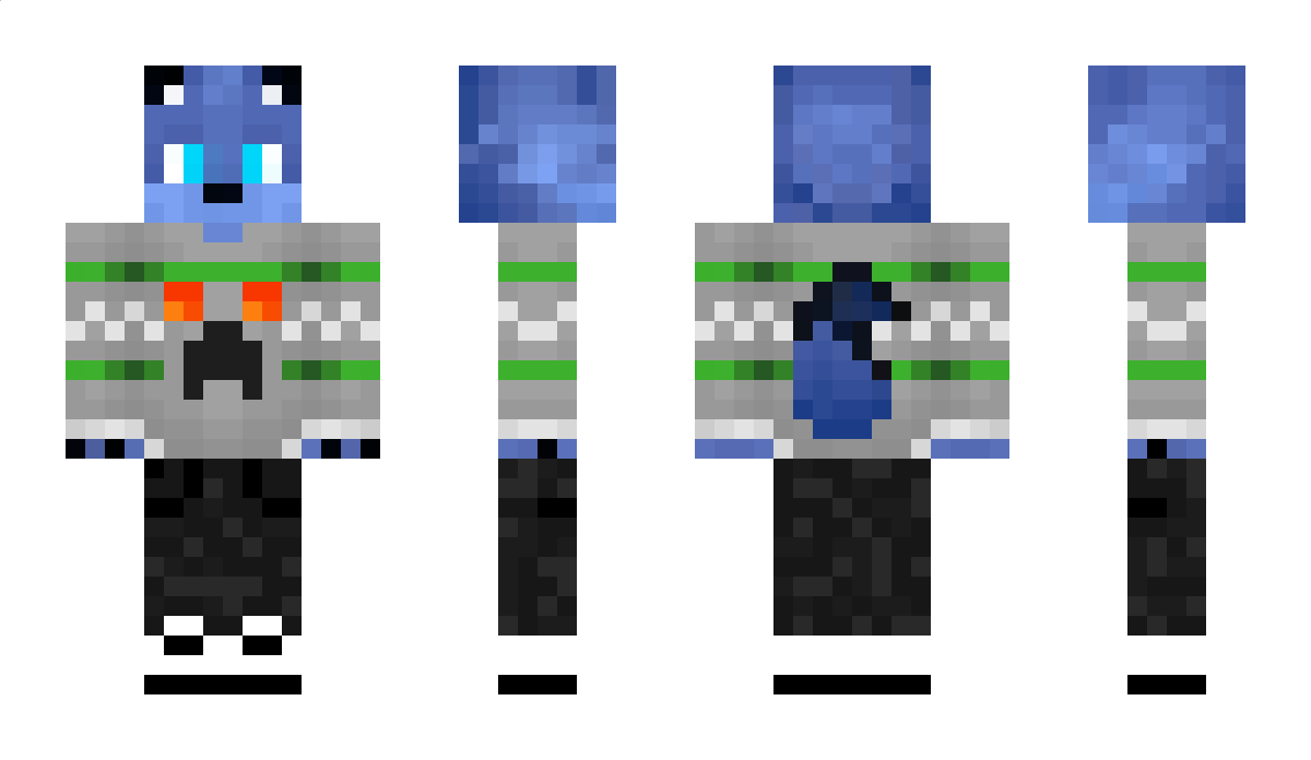 BlueCoyote00 Minecraft Skin