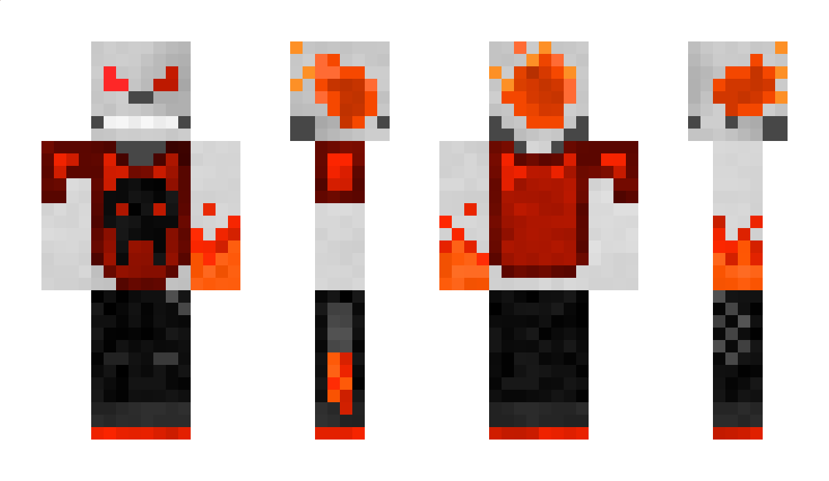 Skullfire Minecraft Skin