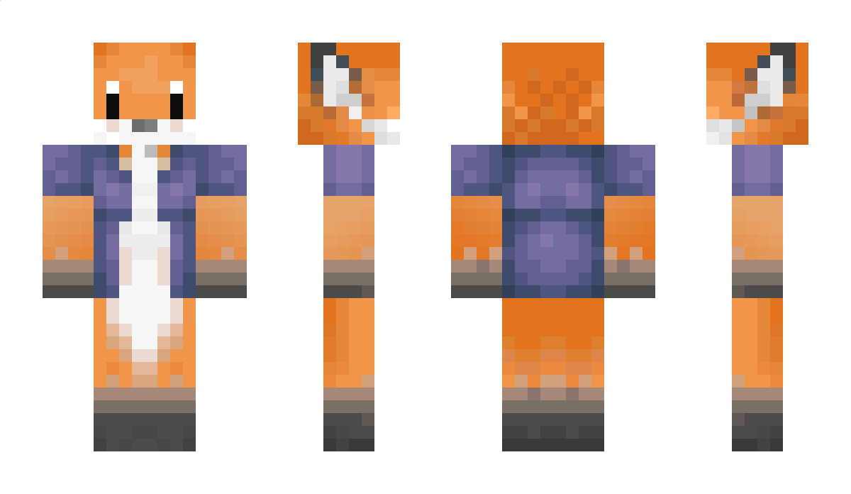 CrazyFoxMovies Minecraft Skin