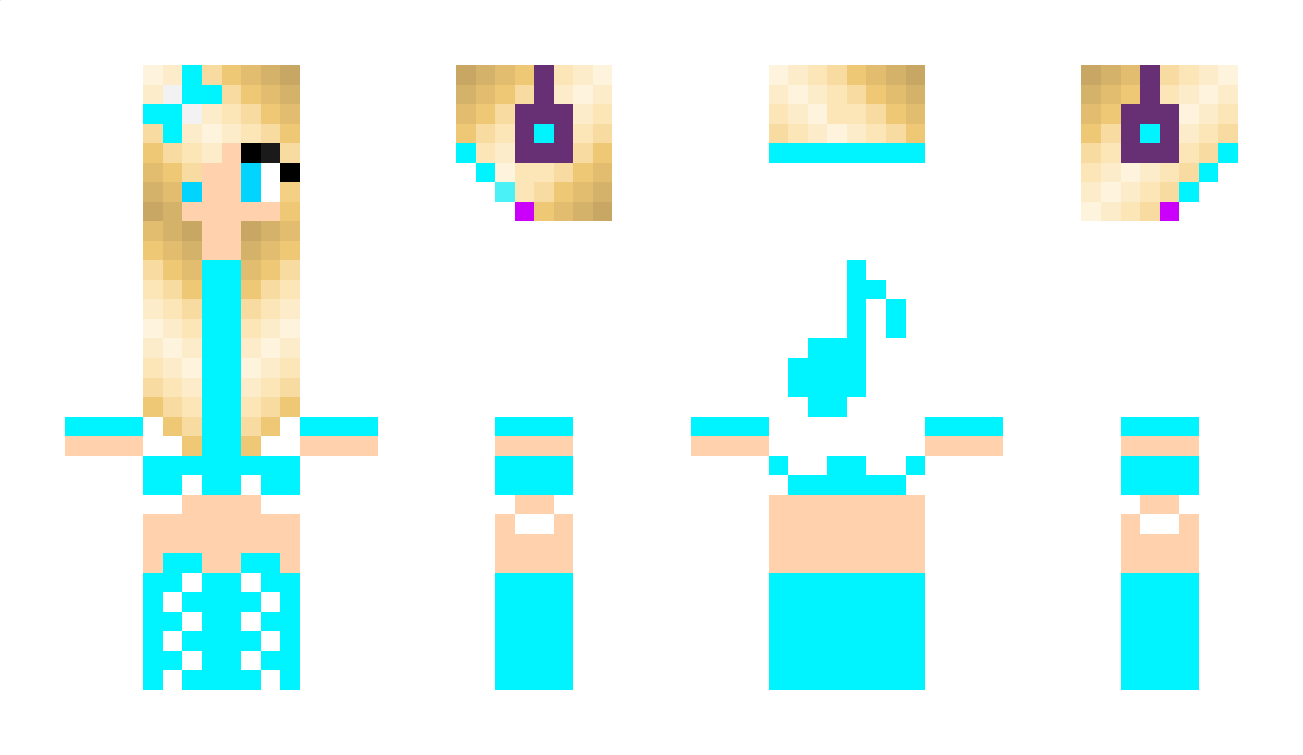 pinkerbell Minecraft Skin