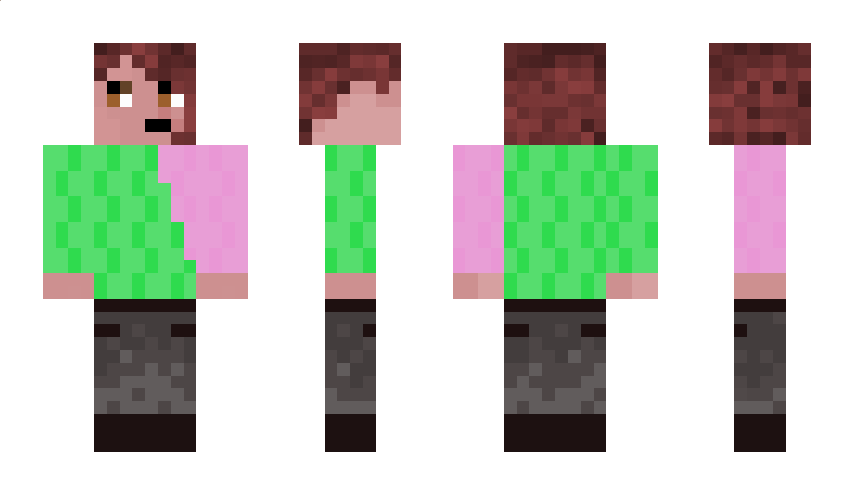 RedIsHappy Minecraft Skin