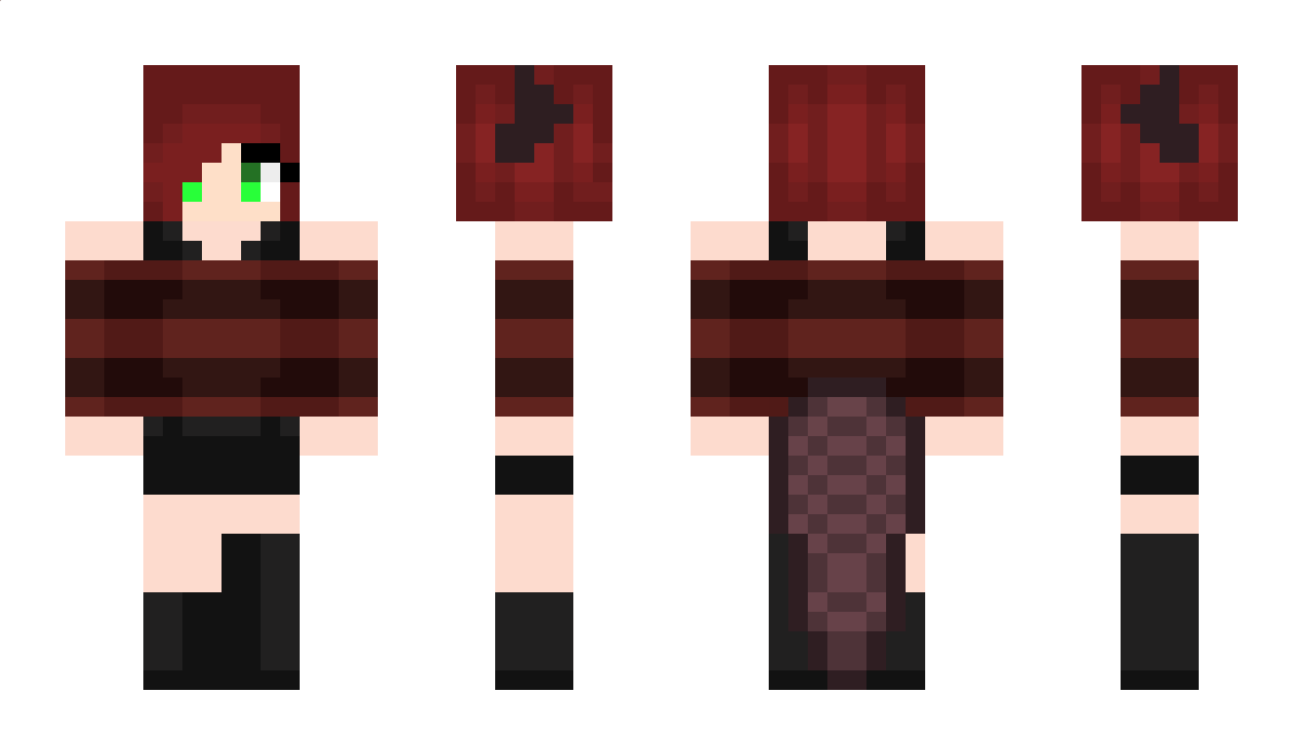 SkywarpOtaku Minecraft Skin