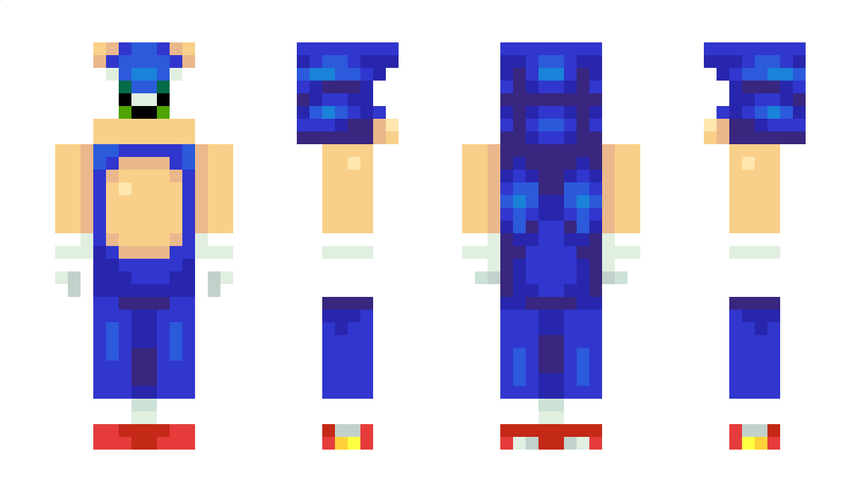 SuperSonic616 Minecraft Skin