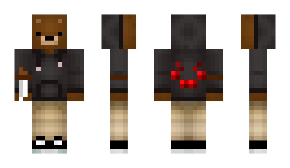 StabBear Minecraft Skin