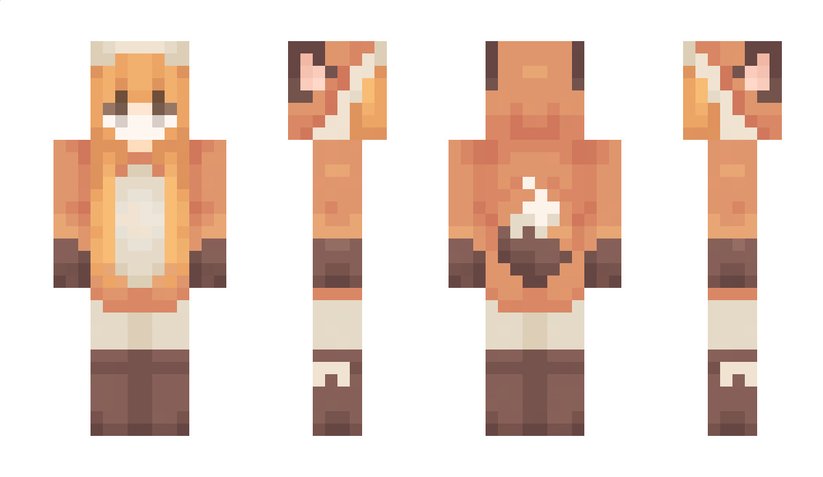 Pfirsichline Minecraft Skin