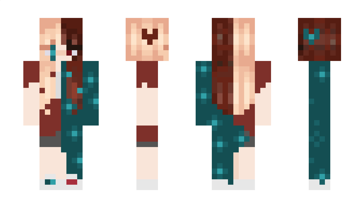 AshyAxolt Minecraft Skin