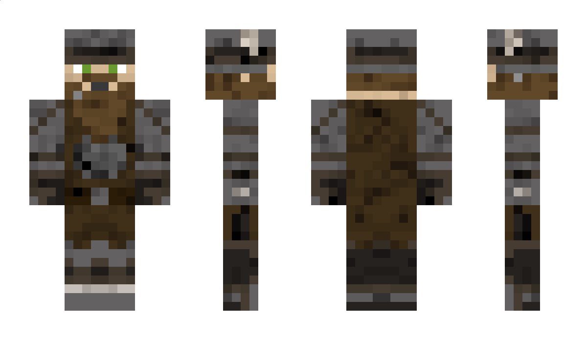 Fallout4 Minecraft Skin