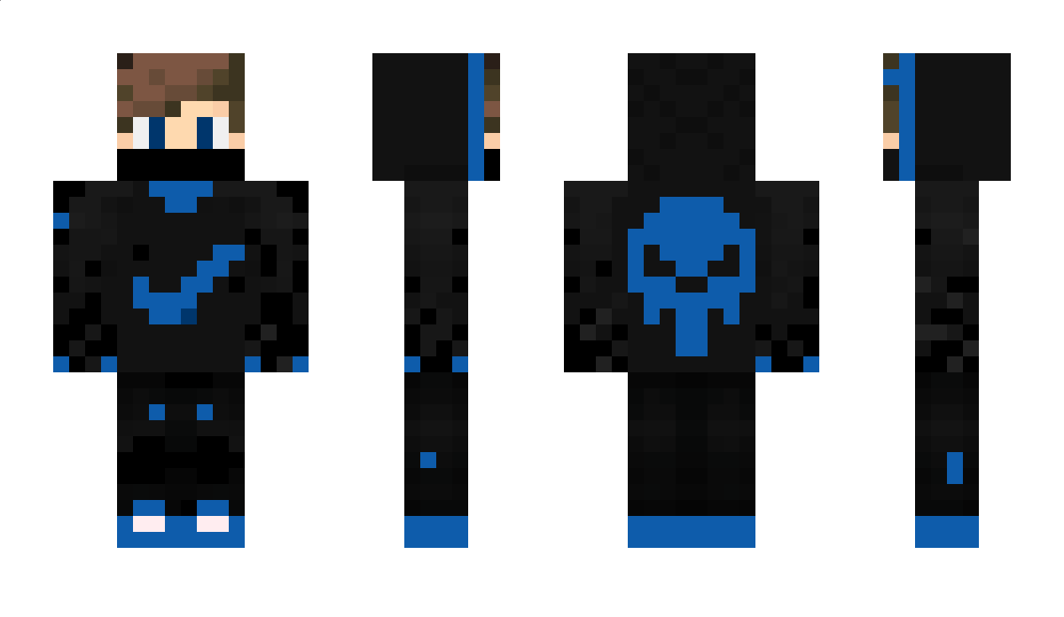 blueraptor007 Minecraft Skin