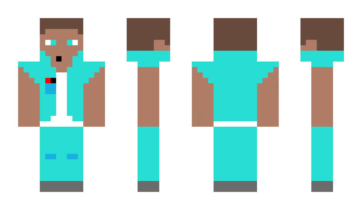 TopazeBleue Minecraft Skin