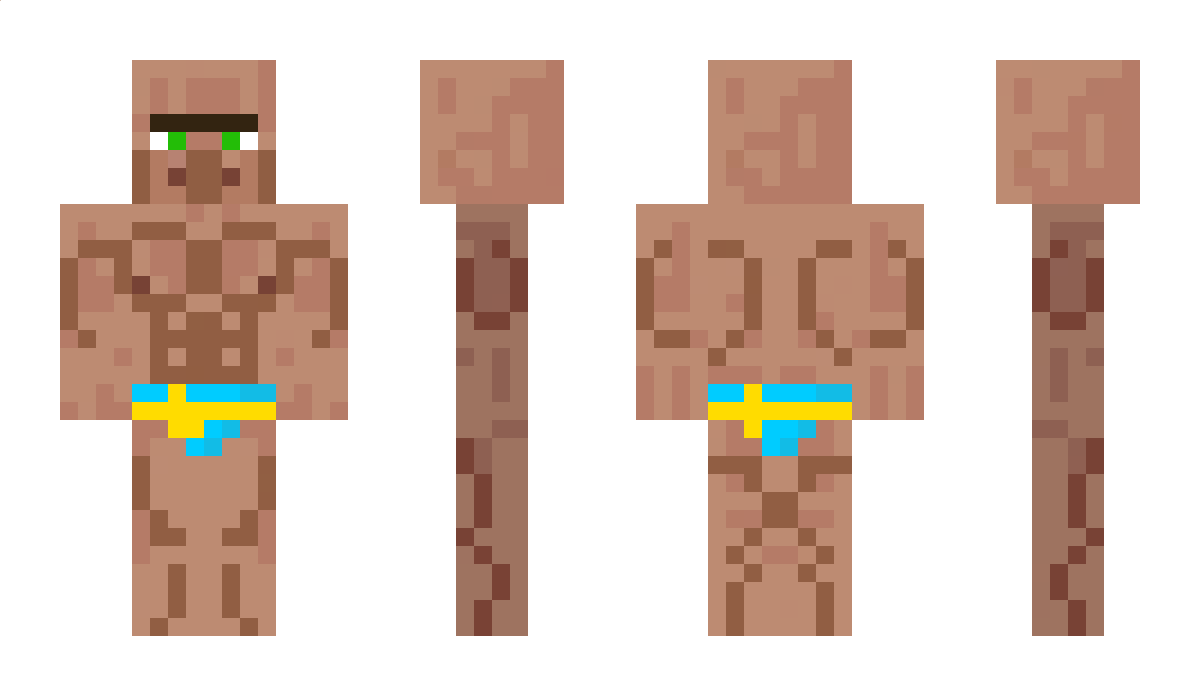 BuffVillager Minecraft Skin