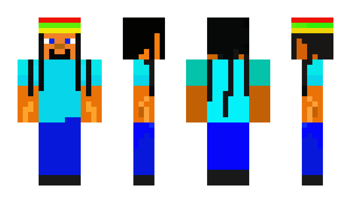 Rasterman Minecraft Skin