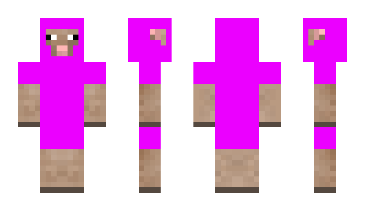 PinkShep Minecraft Skin