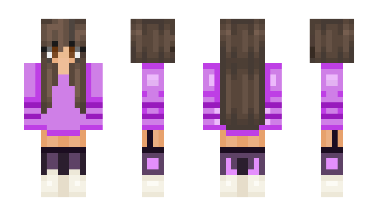 PurpleWolfLover Minecraft Skin