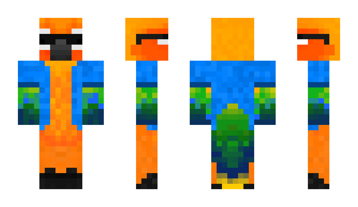 Parroot Minecraft Skin