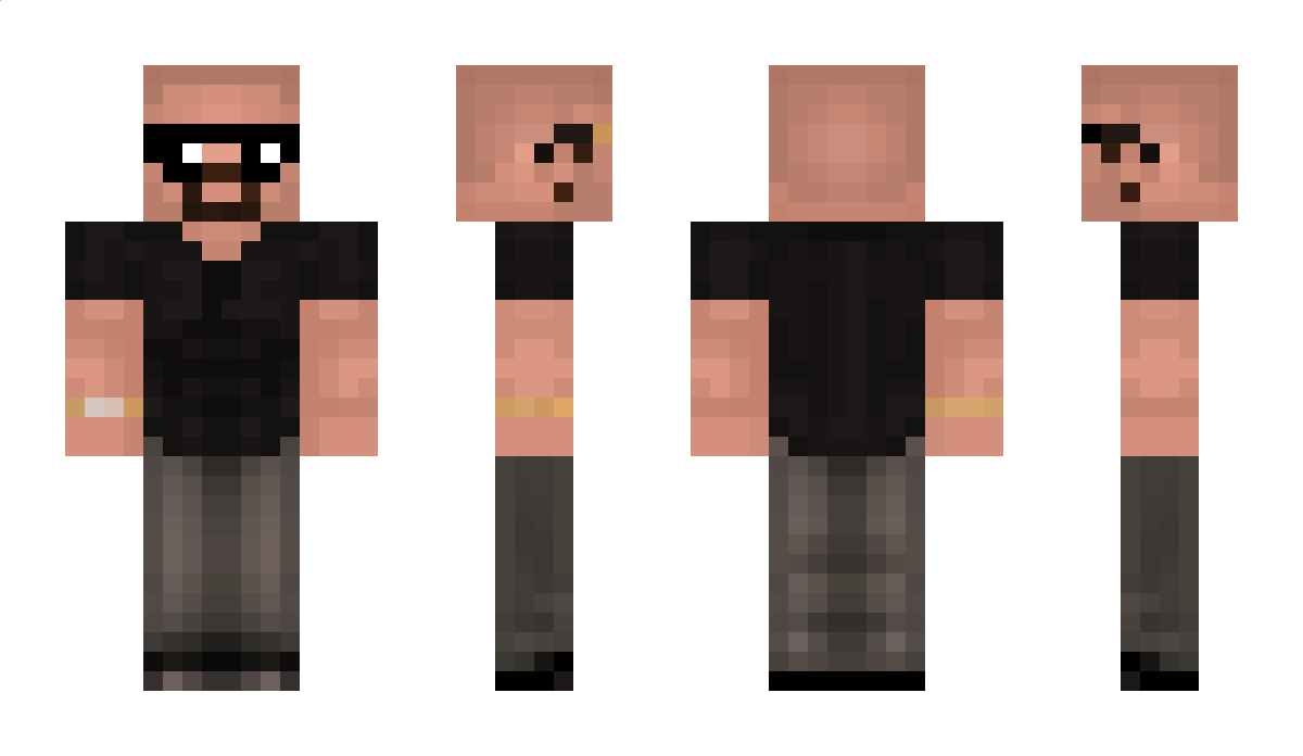 Mr_Black_406 Minecraft Skin