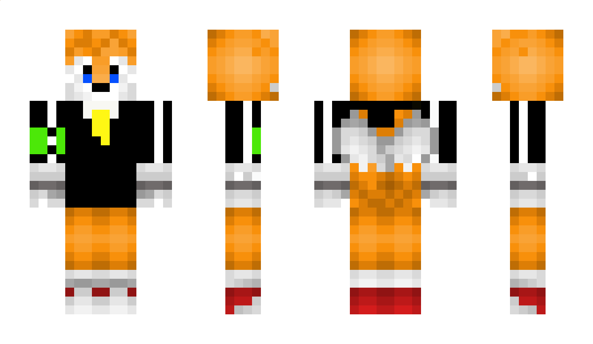 TeleTails Minecraft Skin