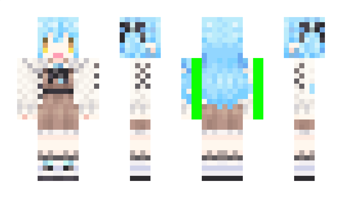 Lamy_Yukihana Minecraft Skin — SkinMC