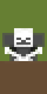 Skeleton Warrior at Table