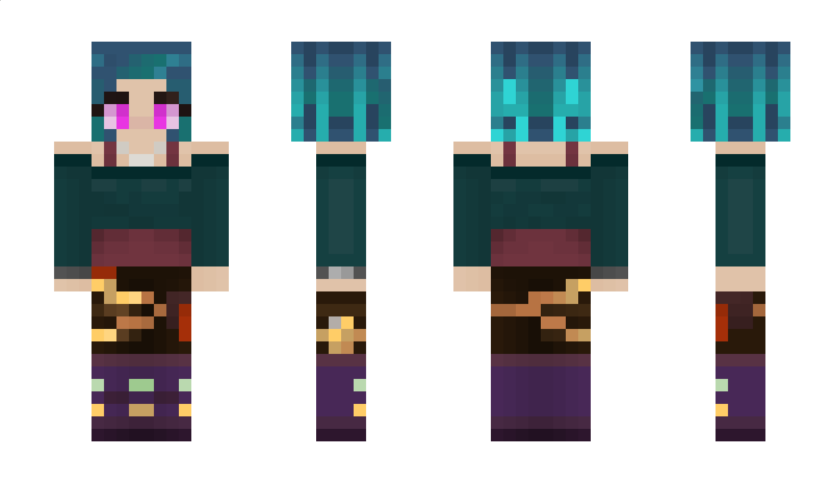 dice_flame Minecraft Skin