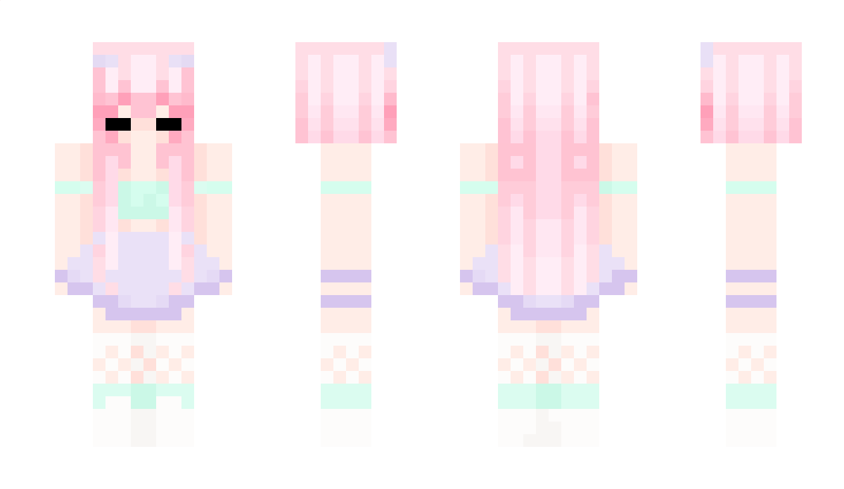 PastelPeaches Minecraft Skin