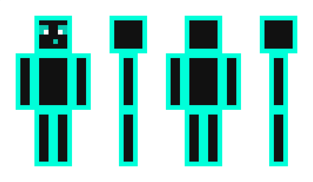 01Cyan01 Minecraft Skin