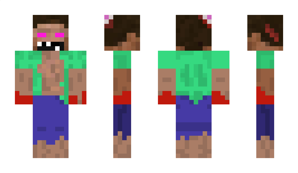 CrossAsh Minecraft Skin