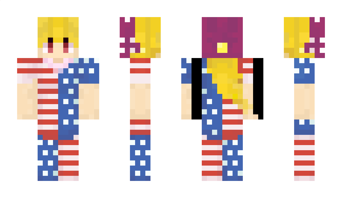 Clownpiece Minecraft Skin