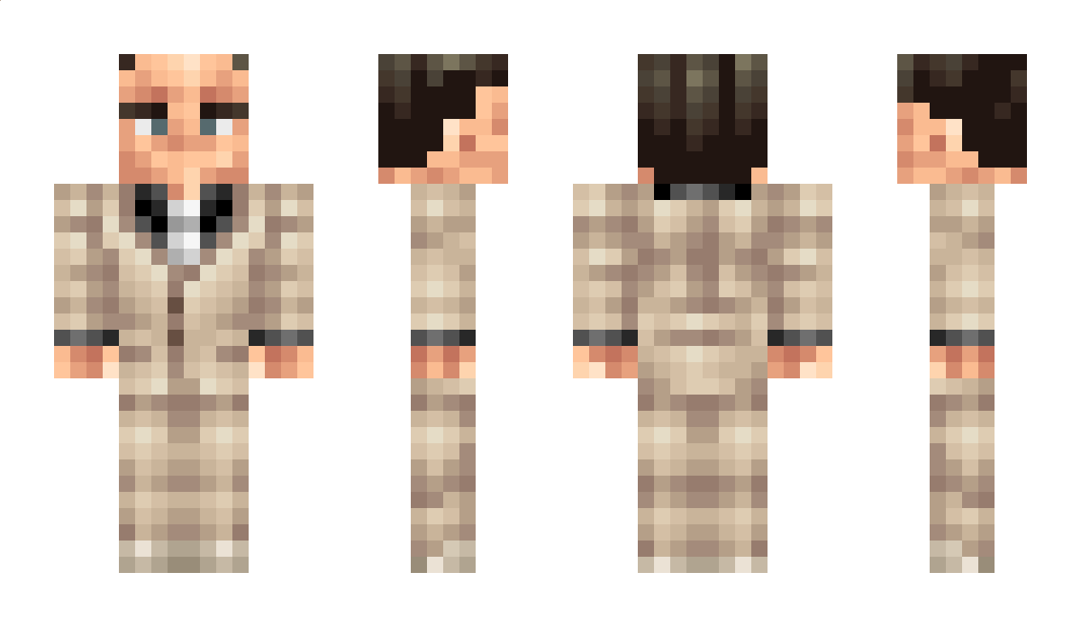 KorbiCrafter Minecraft Skin