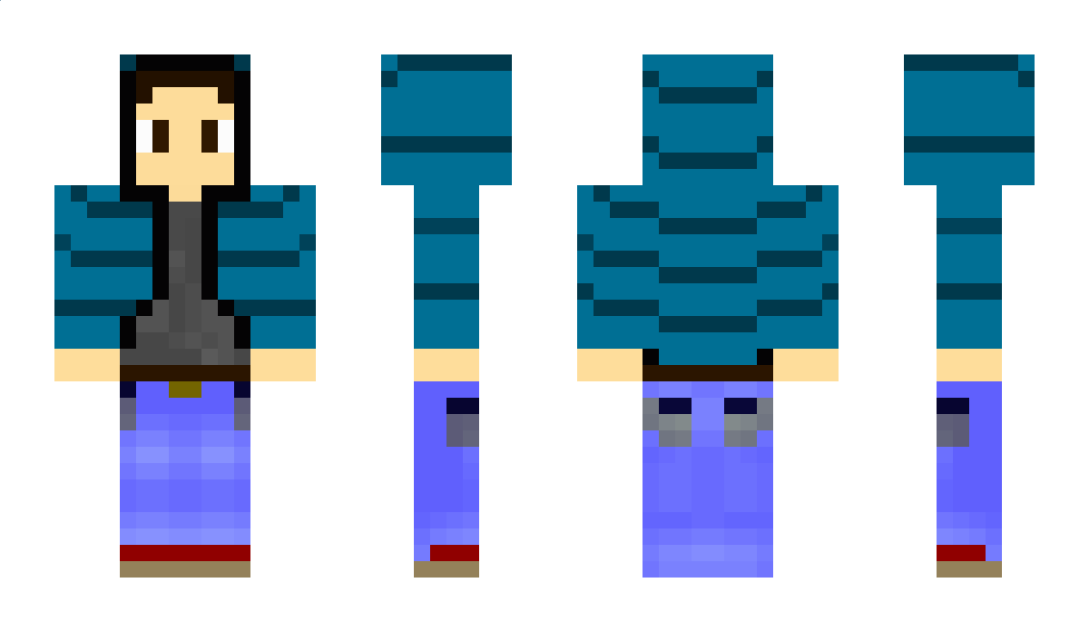 Infernoraptor Minecraft Skin