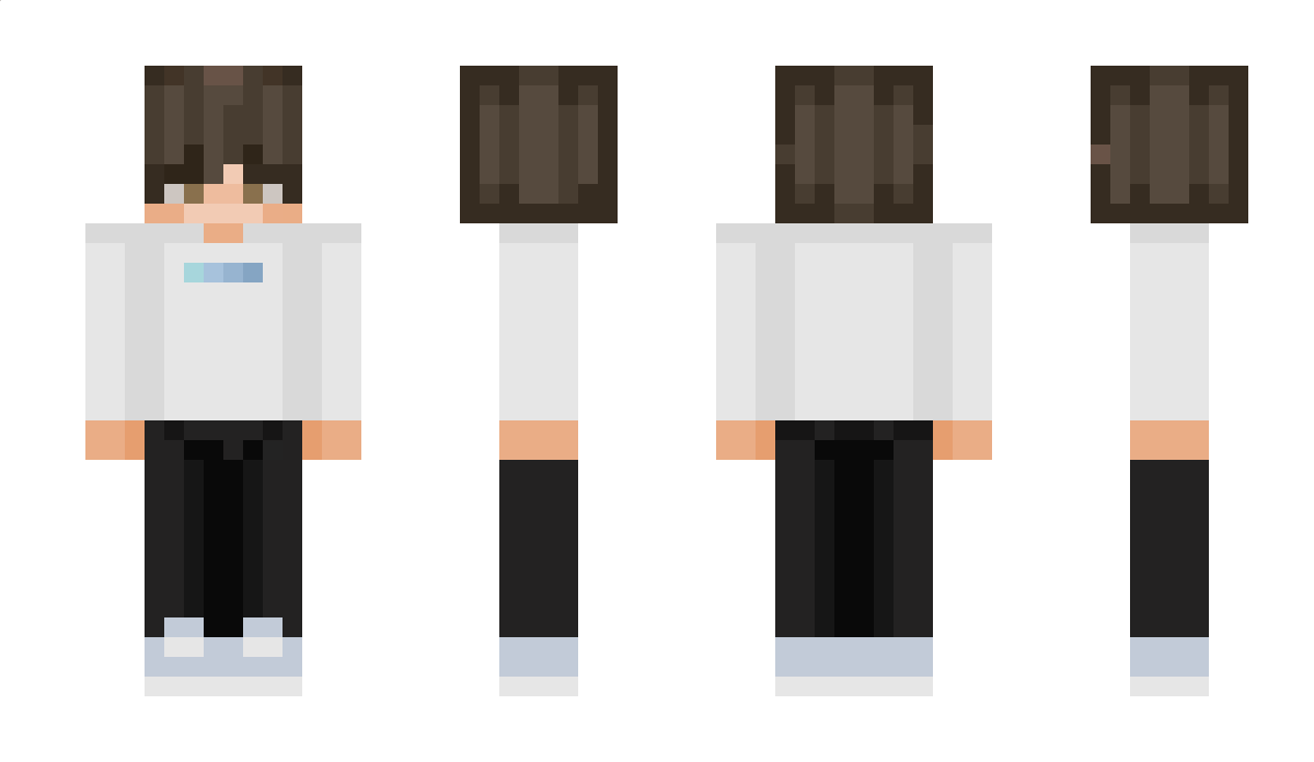 Herobrineeeee Minecraft Skin