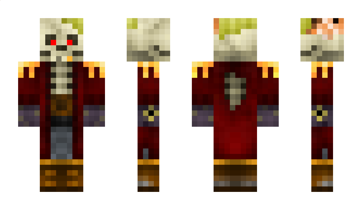 SkullHunter Minecraft Skin