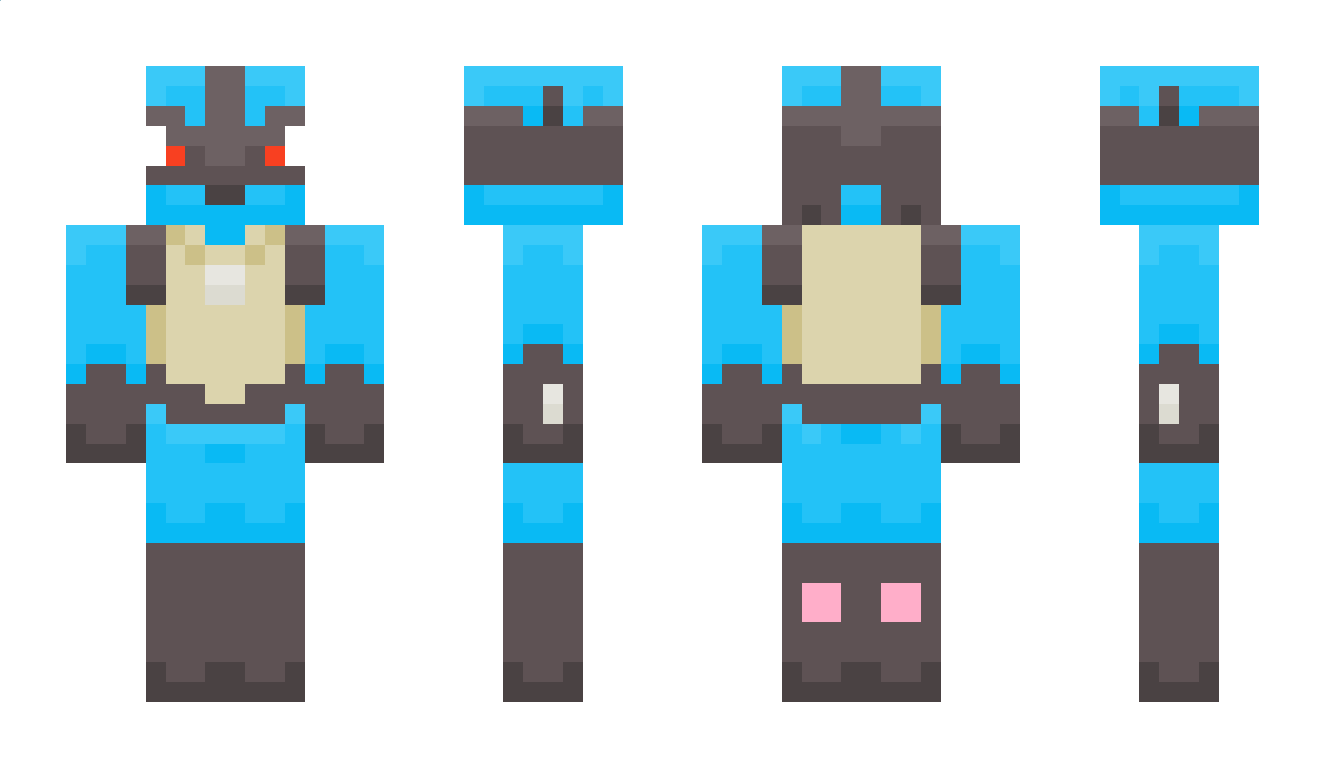 loucario Minecraft Skin