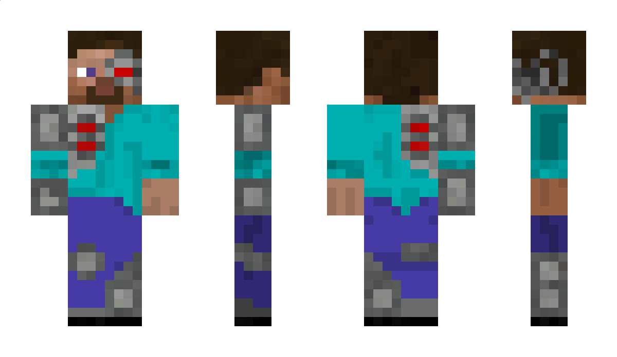 CyberneticsMan Minecraft Skin