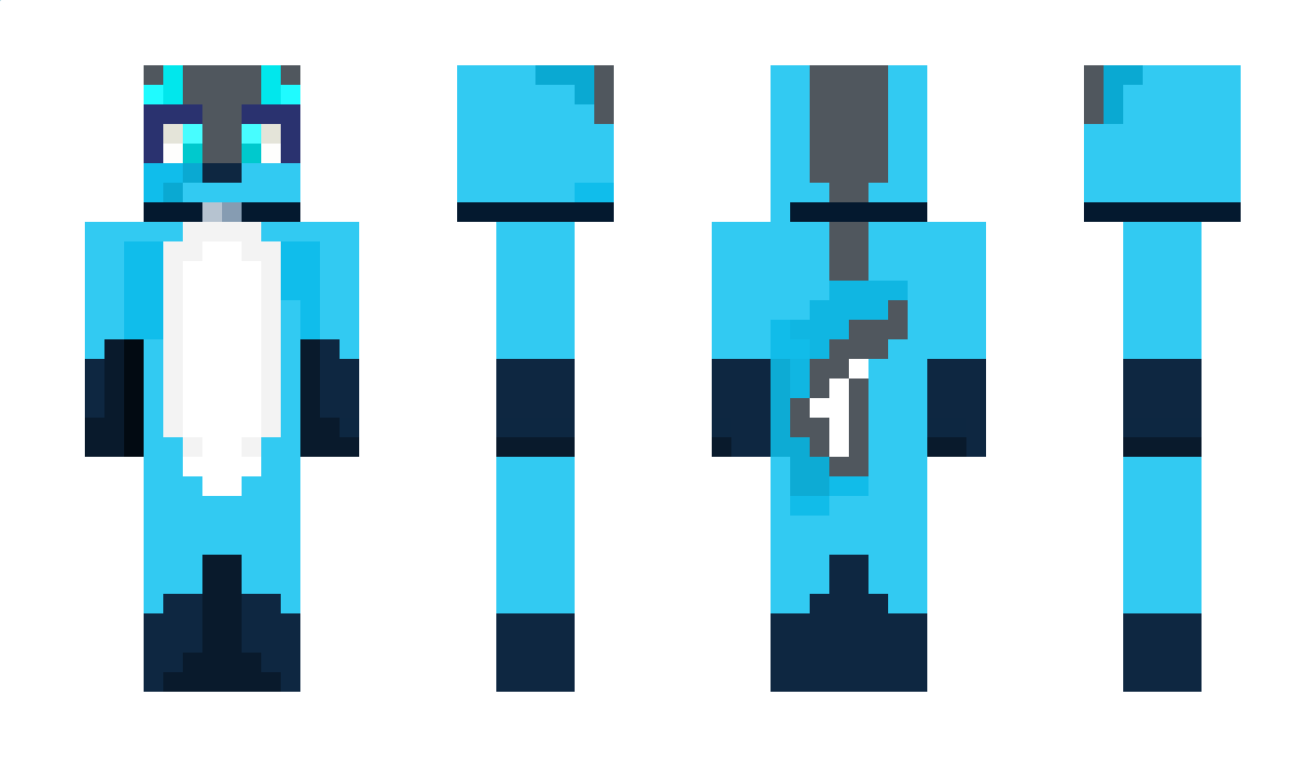 NeonWoof Minecraft Skin