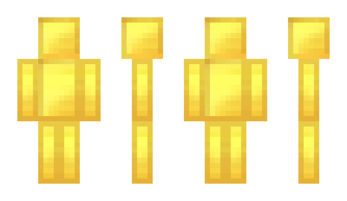 GoldBlock Minecraft Skin