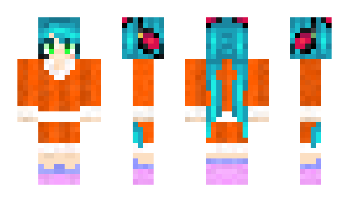 IamMiku Minecraft Skin