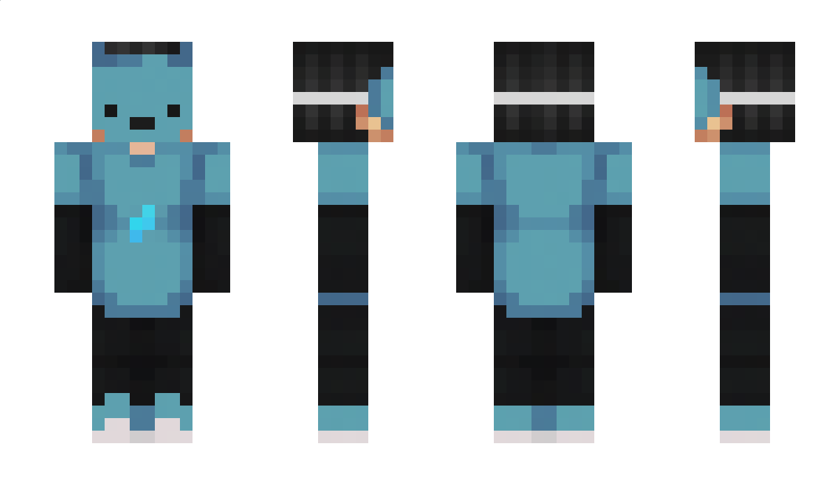 bluu2oof Minecraft Skin