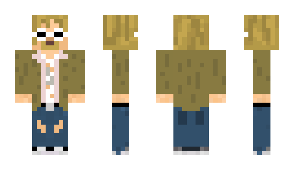 KurtCobain Minecraft Skin