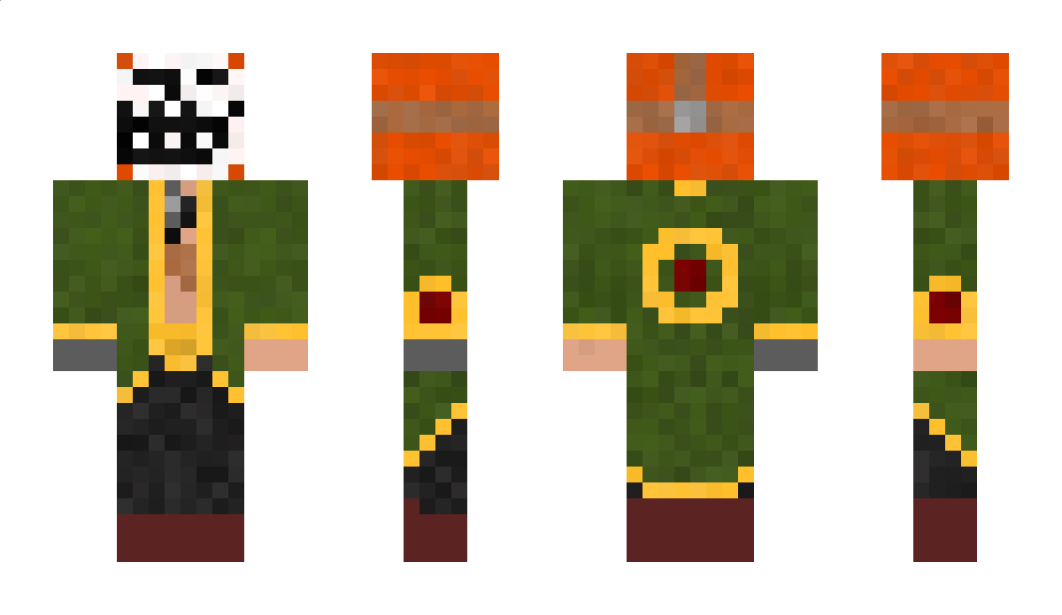 backwards_steve Minecraft Skin