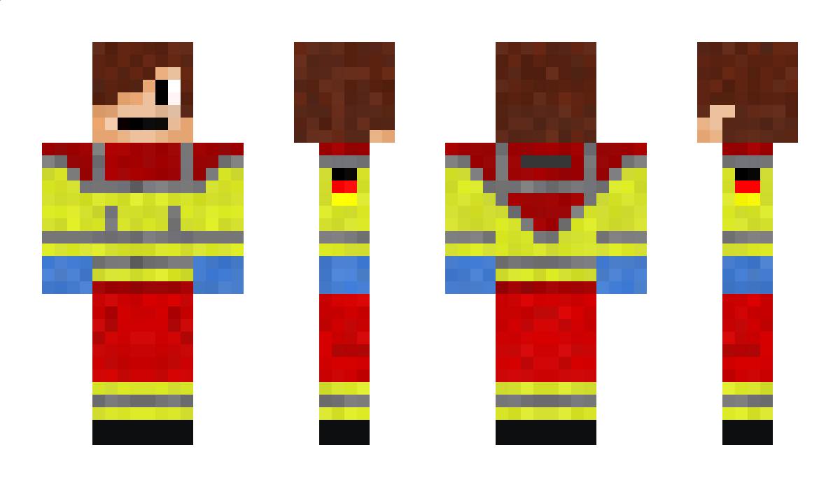 Feuerhai Minecraft Skin